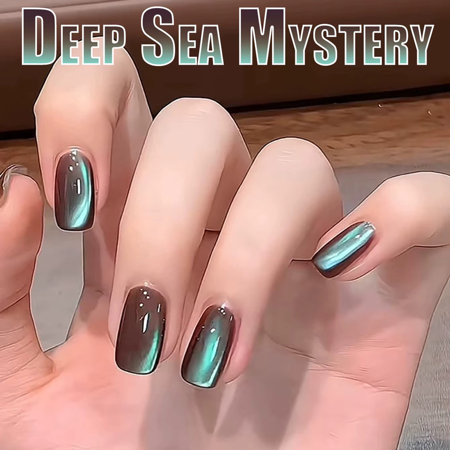 PSK Deep Sea Secrets Cat Eye Gel Nagellack, Satin, Unisex - Bild 3