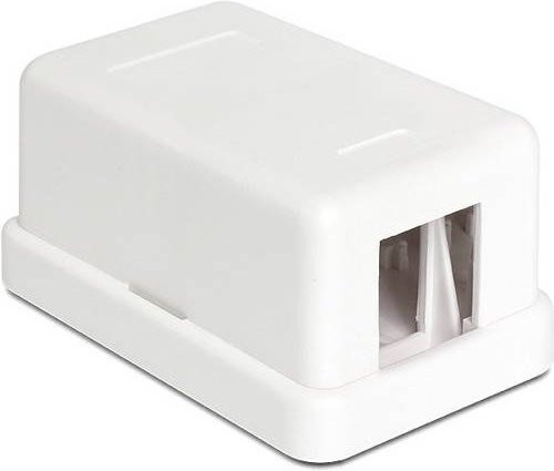 Delock 86226 Geräteeinsatz Keystone in Weiß - Bild 1