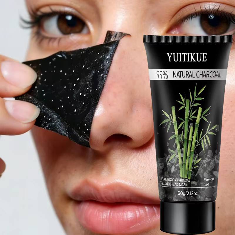 YUITIKUE Bambuskohle Peel-Off Maske, 60g, Gesichtspflege - Bild 3