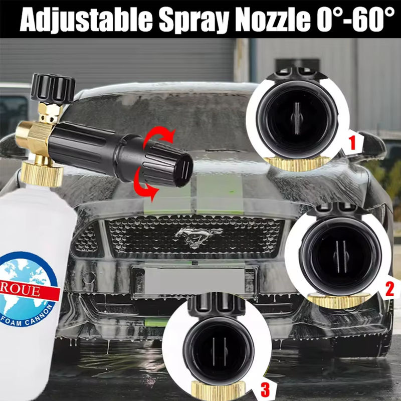 Kaikarai Schaumlanze mit Schaumdüse und Schaumkanone als Schaumgenerator für Karcher, Lavor, Parkside, Daewoo, Huter und Makita Hochdruckreiniger - Bild 5