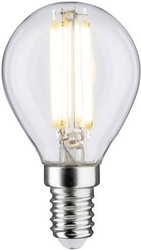 Paulmann LED Filament Leuchtmittel E14 Tropfenform, Warmweiß, 5.9W, dimmbar, Durchmesser: 45 mm, Höhe: 80 mm - Bild 1