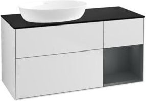 V&B Waschtischunterschrank Finion in Weiß lackiert, Breite: 120 cm, Tiefe: 50,1 cm, Höhe: 50,1 cm - Bild 1
