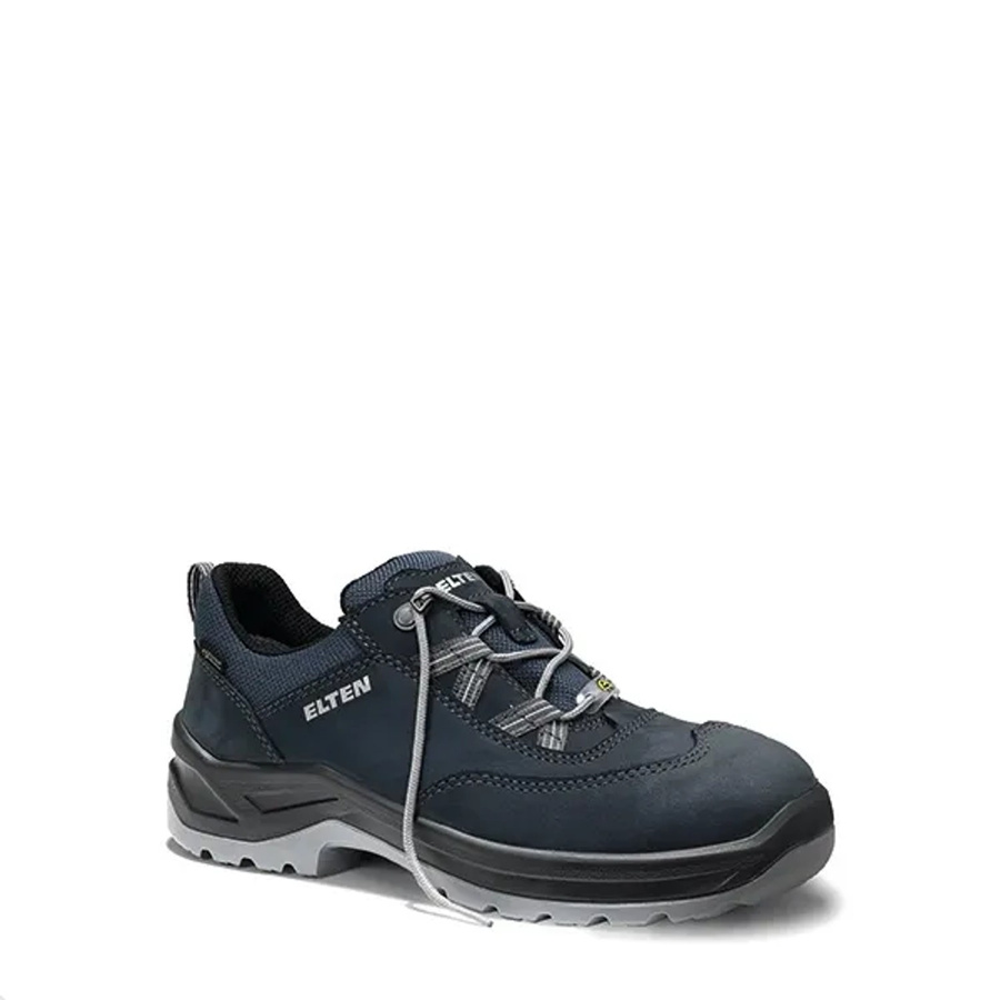 Elten Damen-Sicherheitshalbschuh Lotte GTX Blue Low ESD S3 CI in Größe 40, Farbe Blau/Schwarz - Bild 2