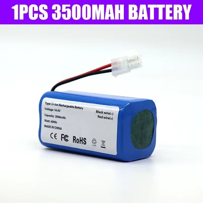 ILIFE Li-Ionen-Akku M26-4S1P in Blau, 14,4V 3500mAh, wiederaufladbarer Ersatzakku für ILIFE A4 A4s A6 A7 A8 A9 V7 V7S Saugroboter - Bild 3