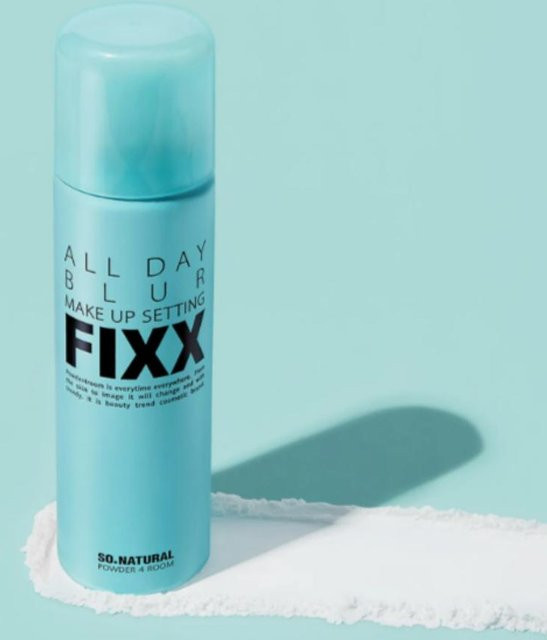 So Natural Make-up Fixierer Spray, 75 ml, Unisex - Bild 1