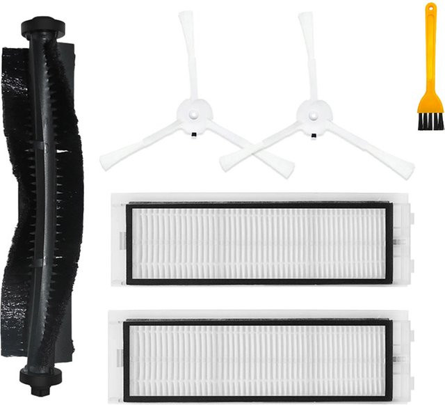 Ersatzset für 360 S5, S7 und S7 Pro Roboter-Staubsauger mit Hepa-Filter, Hauptbürsten, Seitenbürsten und Mopptüchern - Bild 1