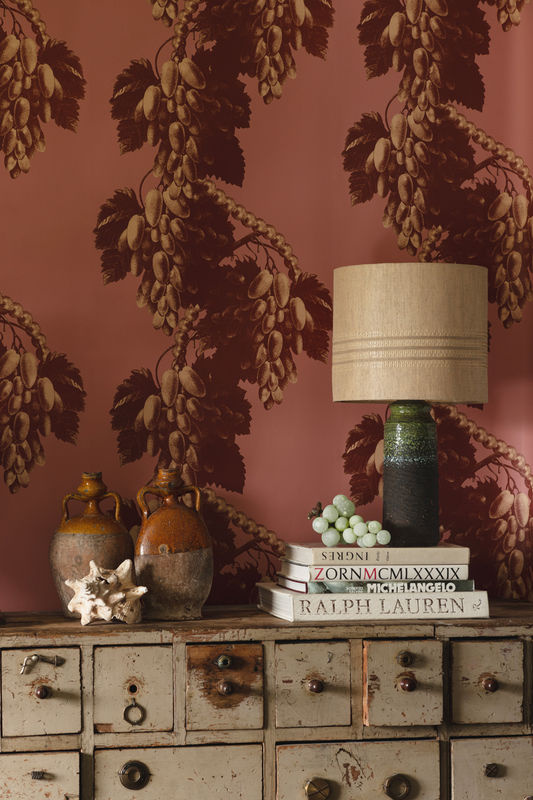 Studio Lisa Bengtsson Tapete Pink Pearl 1713 in Pink mit floralem Design und botanischem Muster aus Vlies - Bild 3