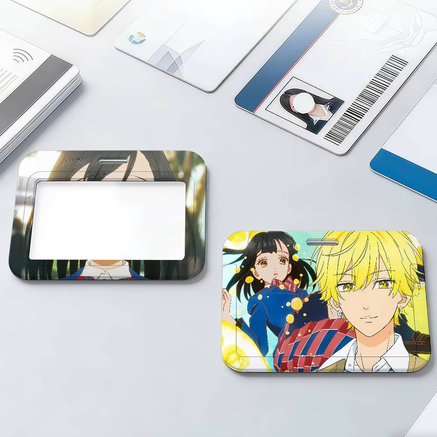 Schutzhülle für Anime Manga Comic Karten in Honig-Zitronen-Limonade Design, Mehrfarbig - Bild 3