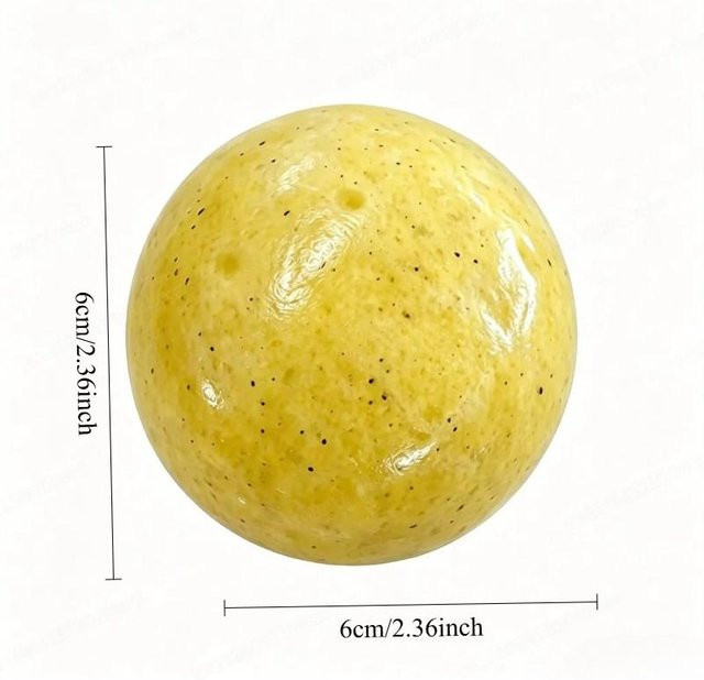 A Family Of Home Textiles Kartoffel-Slushie Squishy Spielzeug, yellow - Bild 1