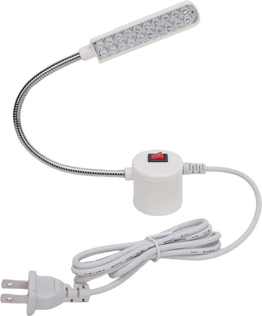 GoolRC LED Nähmaschinenlicht mit 20 LEDs in Grau mit flexiblem Hals und Magnetfuß - Bild 1
