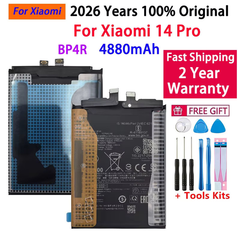Xiaomi Original Ersatzakku für Mi CIVI, Poco X6 Pro, 12X, 12S, 13, 13T, 14 Lite Pro in Schwarz - Bild 3