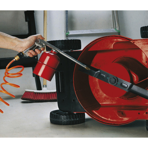 Einhell Druckluft-Sprühpistole ESP 2005 mit Saugbecher in Rot und Silber - Bild 2