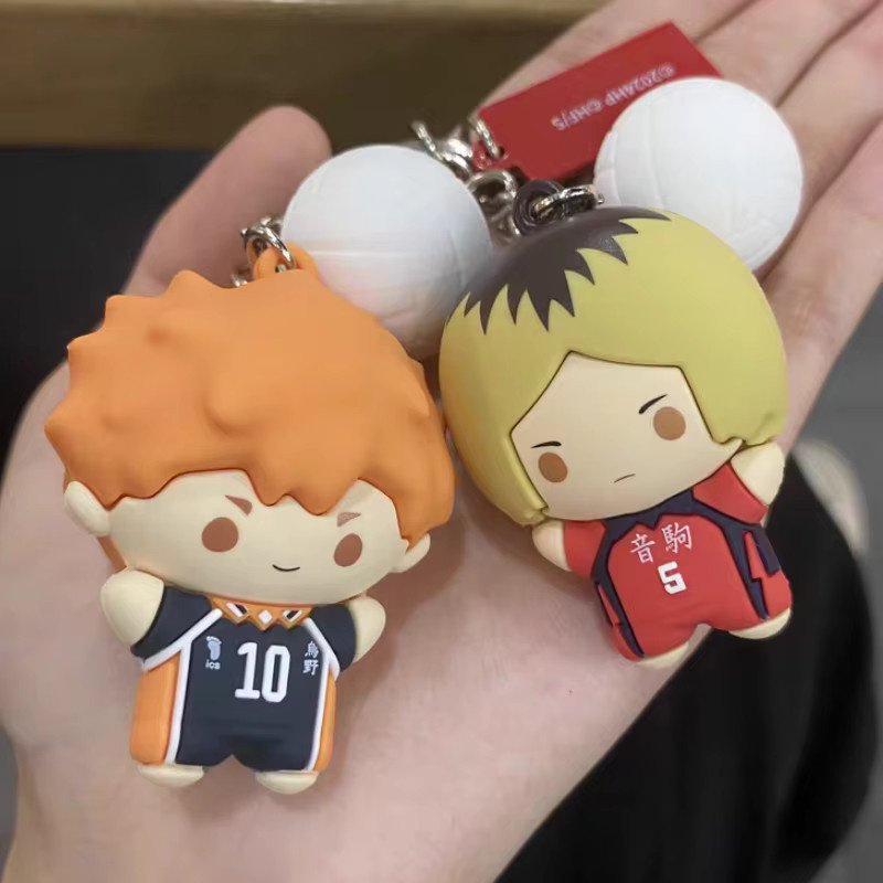 Bandai Haikyuu Hinata Shoyo Tobio Kageyama Yu Nishinoya Puppe, 5 cm, Kunststoff - Bild 3