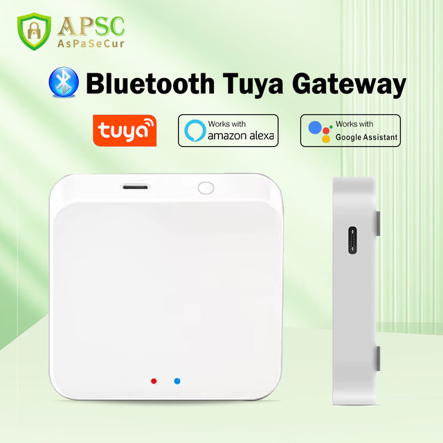 Tuya Smart Gateway WLAN-Bridge und BLE-Gateway in Weiß zur Fernsteuerung deiner Geräte via SmartLife App - Bild 1