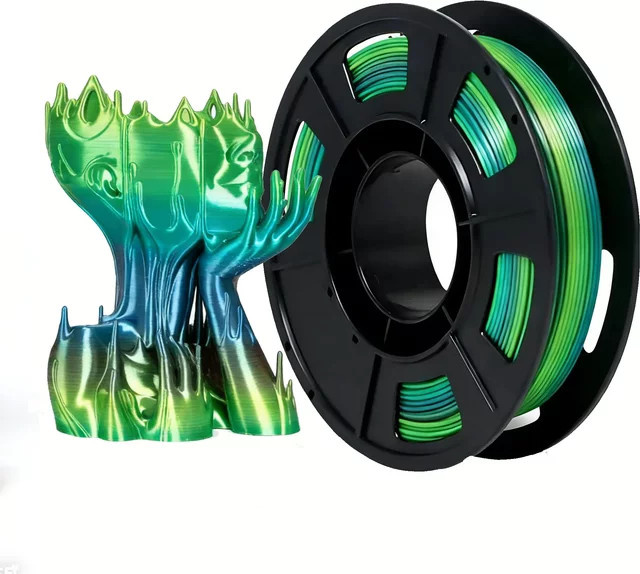 Filajoy3D PLA Filament Bundle Seidenregenbogen 4-in-1 Farbwechsel für FDM 3D-Drucker 250g - Bild 1