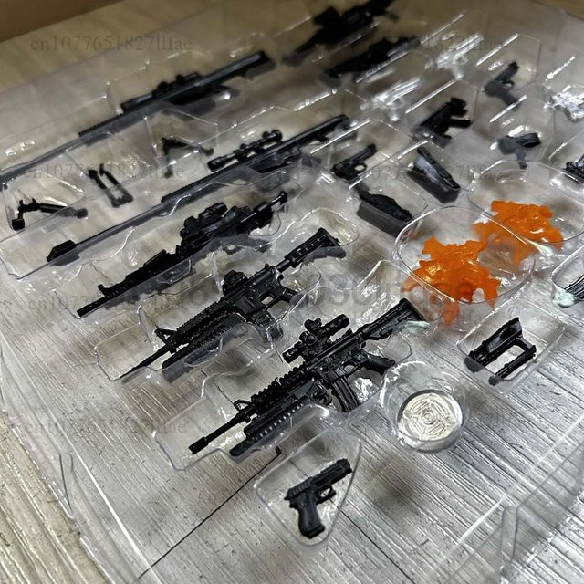 Bandai Zubehör, Yamaguchi-Stil Bewegliches Erstpackung-Zubehörpaket, Kunststoff, Schwarz - Bild 1