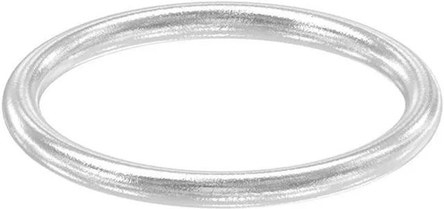 FeNau Ring aus Edelstahl V4A, Farbe Silber, Durchmesser: 47 mm, Materialstärke: 4 mm, elektropoliert - Bild 1