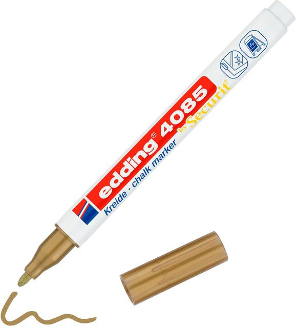 Edding Kreidemarker 4085 Gold mit feiner Spitze - Bild 2