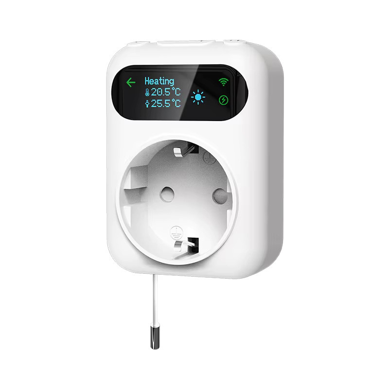 Tuya Smart Home Thermostat Steckdose mit Wifi und App-Steuerung, Temperaturregler in Weiß von ecobuy well, kompatibel mit Alexa und Google Home - Bild 4