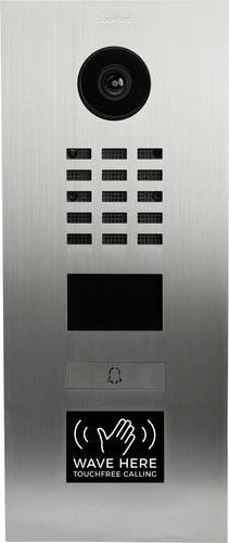 DoorBird D2101TFV Türsprechanlage LAN Außeneinheit in Edelstahl V4A gebürstet, Farbe Silber - Bild 1