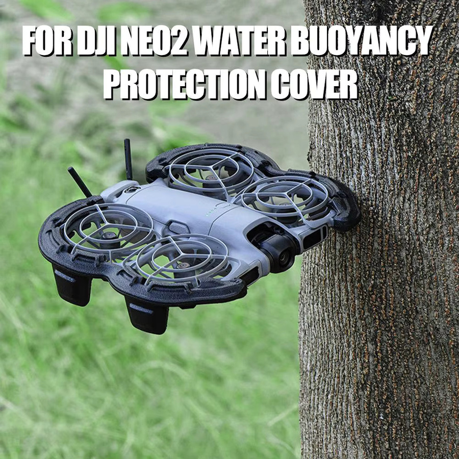 DJI Neo 2 Schwimmender Propellerschutz in Orange mit EVA-Schutzhülle und Antikollisionsring für Wasserlandungen und Flugsicherheit - Bild 2