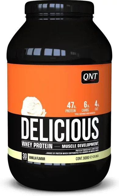 QNT Vanille Whey Proteinpulver 908 g - Bild 1