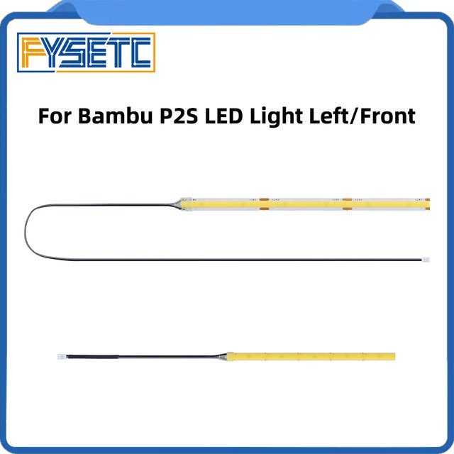 FYSETC LED-Streifen-Kit für Bambu Lab P2S zur Beleuchtung der linken und vorderen Seite - Bild 1