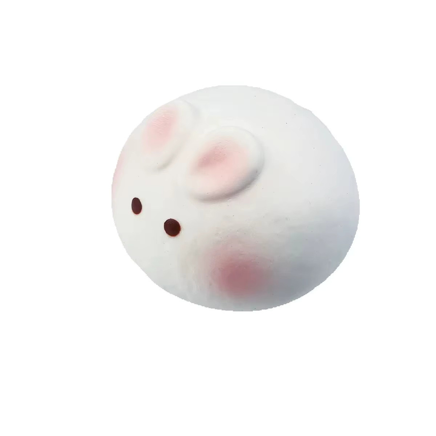 Niedliches Kawaii Squishy Stressabbau-Spielzeug aus weichem PU als Dekofigur für Lebkuchenmann, Kaninchen oder Bär - Bild 5