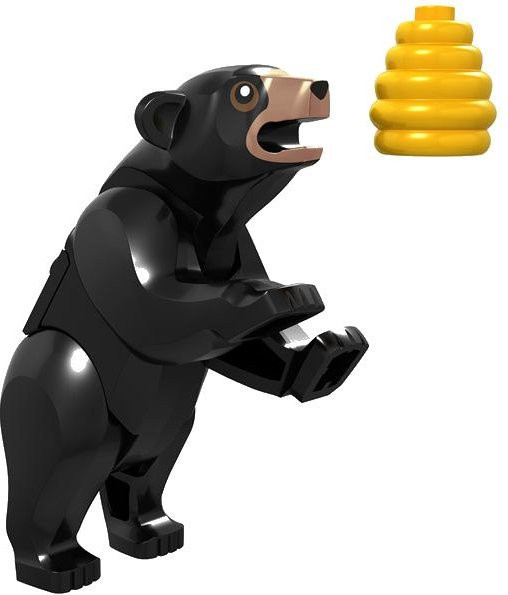 Yiran toy Verriegelbare Tiere Skorpion Anzug Bär Tiger Hai Pferd Baustein Spielzeug - Bild 1