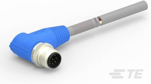 TE Connectivity T4161220008-003 Sensor-Aktor-Steckverbinder konfektioniert blau 5er Packung - Bild 1