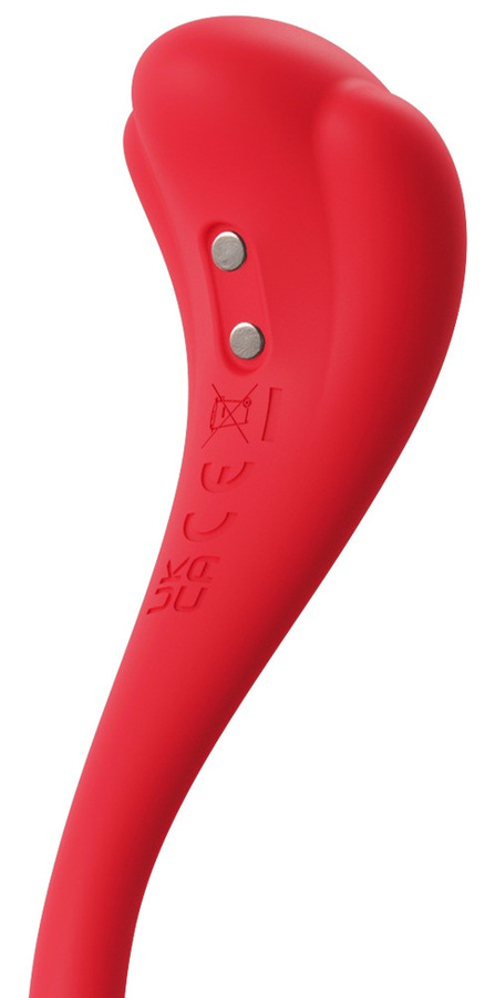 SVAKOM Vibro-Ei Phoenix Neo 2 mit Klitoris-Stimulator in Rot - Bild 3