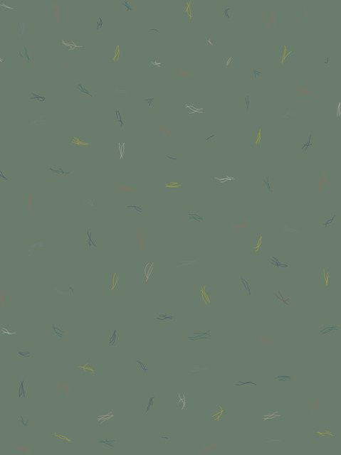 Coordonné Wandtapete Algae 8000019N Vlies Tapete Grün Postmodernes Minimalistisches Motiv - Bild 1