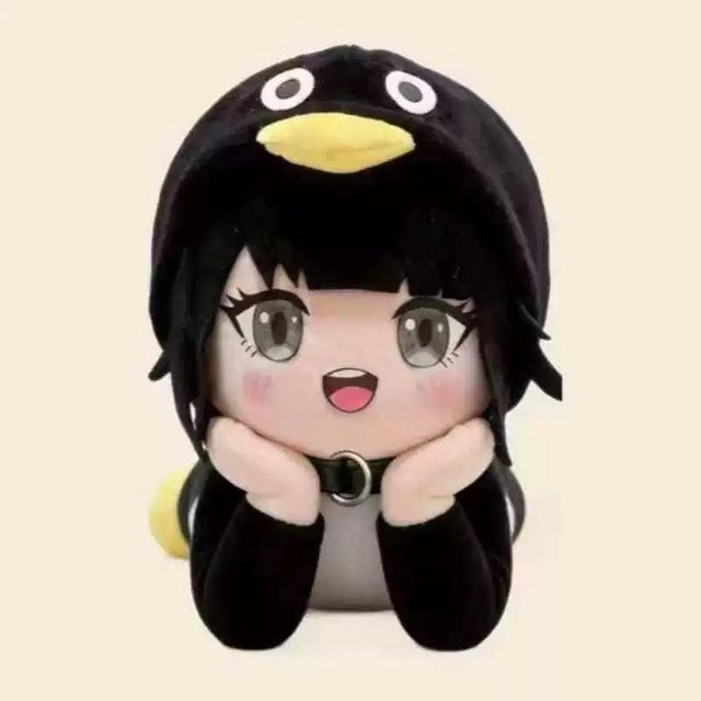 Yiran toy Gugu Gaga Kuschelpinguin, Plüschtier, 25cm - Bild 1