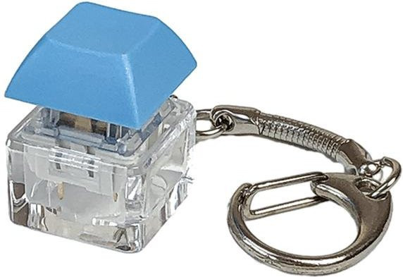 Merit +1 Muyu Dekompression Schlüsselanhänger, Tastatur Taste, blau, Unisex - Bild 1