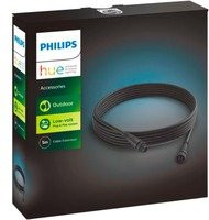 Philips Hue Niedervolt-Verlängerungskabel für Außenbereich, 5 m, Schwarz - Bild 1