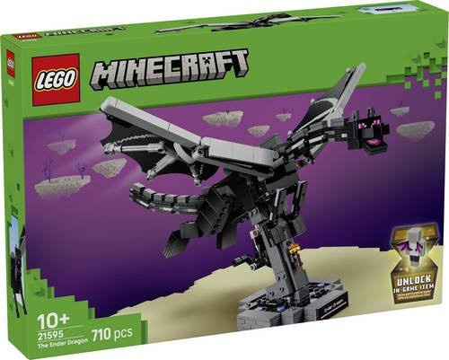 LEGO Minecraft Enderdrache Konstruktionsspielzeug ab 10 Jahren - Bild 1