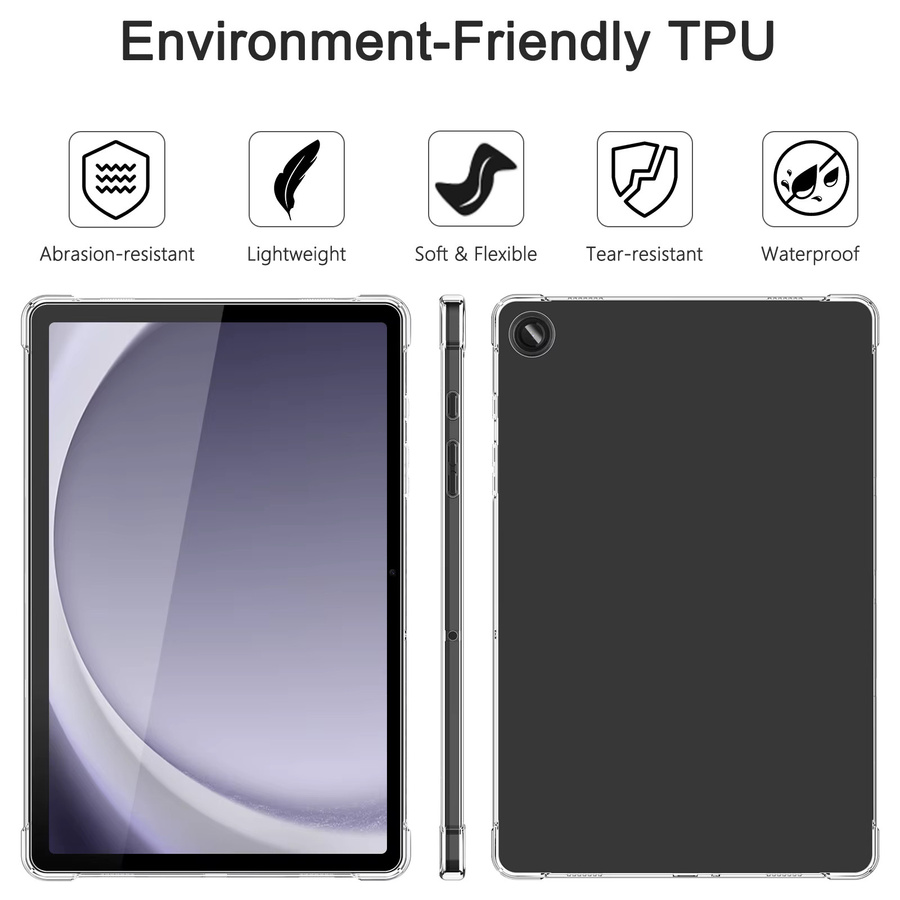 Transparente Schutzhülle für Samsung Galaxy Tab A9 Plus / A9+ (SM-X210, SM-X215, SM-X216, SM-X218) - Bild 4