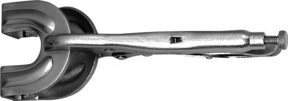 Kraftwerk Schweißer-Gripzange 9 Zoll 225 mm in Silber - Bild 1