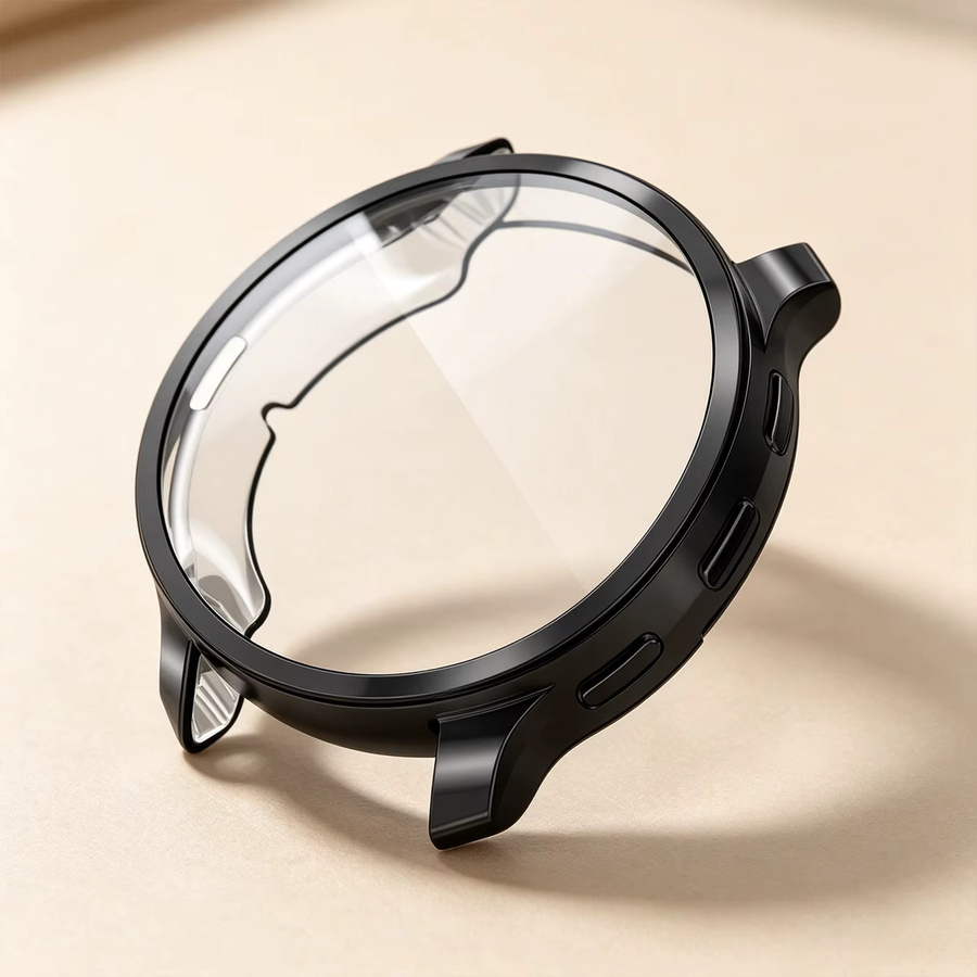 Schutzhülle für Garmin Venu 3/3S aus weichem TPU mit Display-Schutz in Schwarz und Transparent - Bild 2