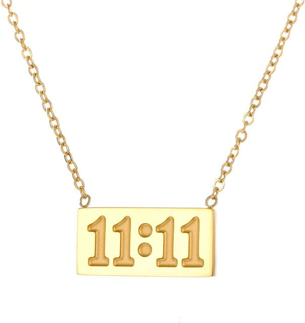 Halskette Edelstahl, Gold, Silber, Unisex - Bild 1