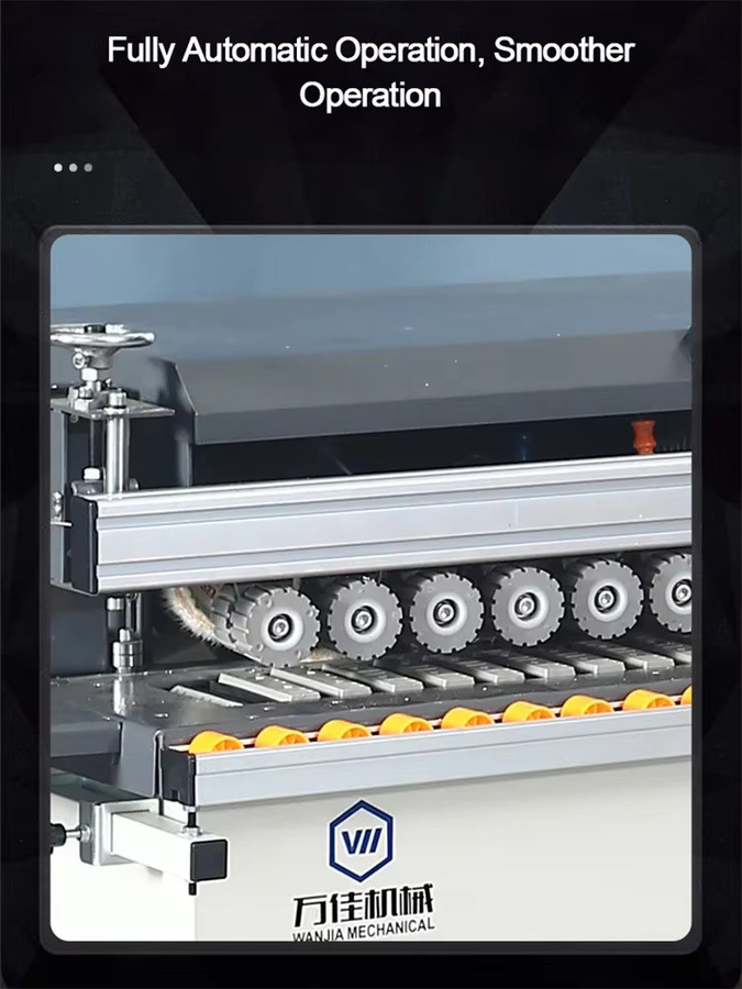 WFS-210 Vollautomatische Hochgeschwindigkeits-Kantenanleimmaschine von shouyiyoupin zur hocheffizienten geradlinigen Kantenbearbeitung - Bild 2