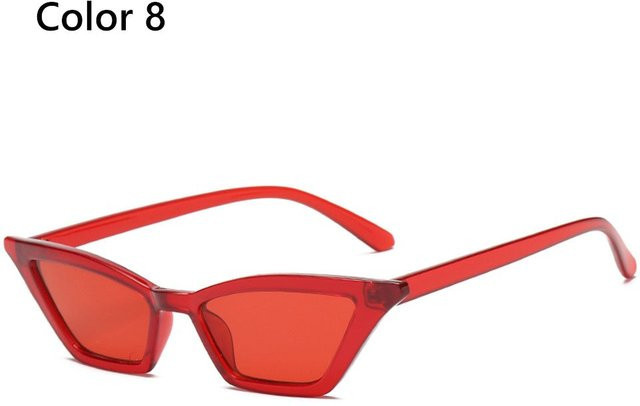 Dote Sonnenbrille Cat-Eye, Kunststoff, Vollrand, rot, Damen - Bild 1