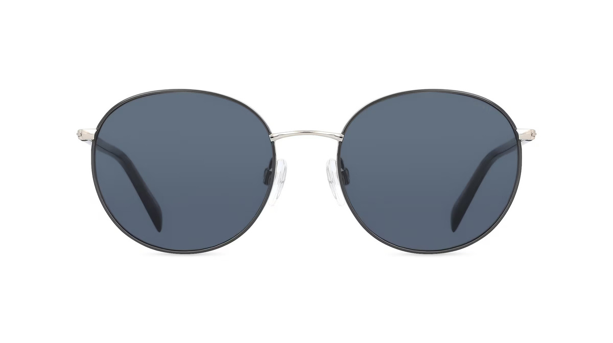Esprit 40042 Sonnenbrille, Vollrand, Rund, Metall, Unisex, Grau - Bild 1