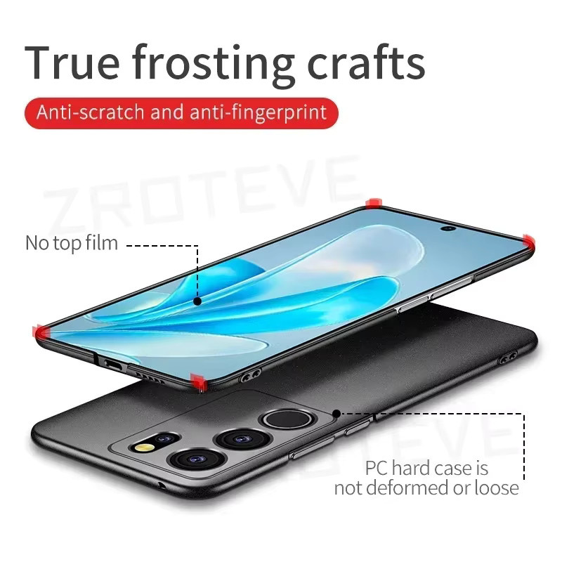 ZROTEVE Ultra Slim Hard PC Schutzhülle für Vivo V29 Pro V30 Pro V27 E V27E Matte Abdeckung - Bild 6