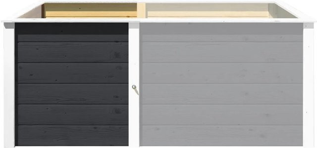Weka Hochbeet-Ergänzungssatz Modular Anthrazit B/T/H: 69 x 69 x 71 cm - Bild 1