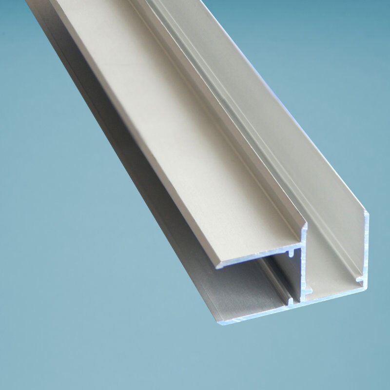 Scobalit Eck-Profil aus eloxiertem Aluminium in Silber für 16mm Hohlkammerpaneele - Bild 1