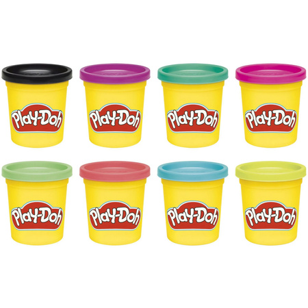 Play-Doh Knete Set, 8er-Pack, Mehrfarbig