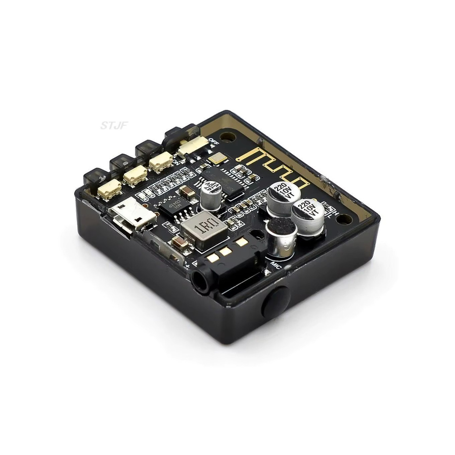 STJF Bluetooth Audio Empfänger Platine mit MP3 Decoder und drahtlosem Stereo-Musikmodul 4.1/5.0 (5V-5V) - Bild 3
