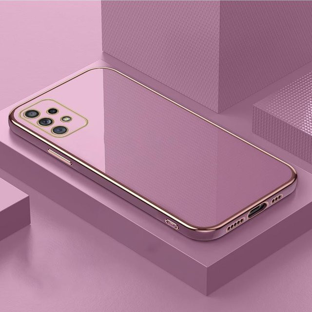 Luxus 6D TPU Schutzhülle für Samsung Galaxy A35 5G in Violett - Bild 1