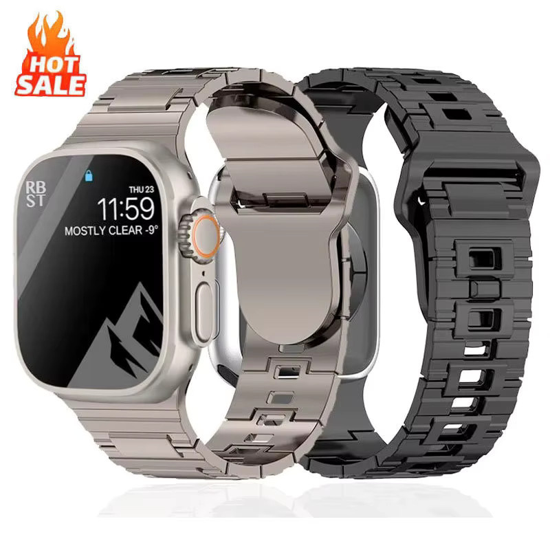 Uhrenarmband Kautschuk, Titan, Unisex - Bild 1